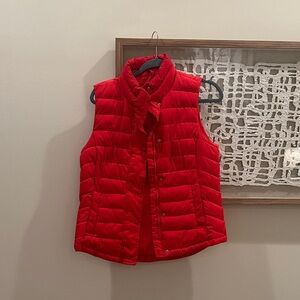 GAP Red Puffer Vest